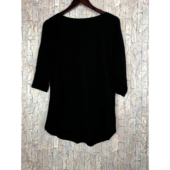 Ann taylor factory black waffle oversized … - Picture 2 of 5